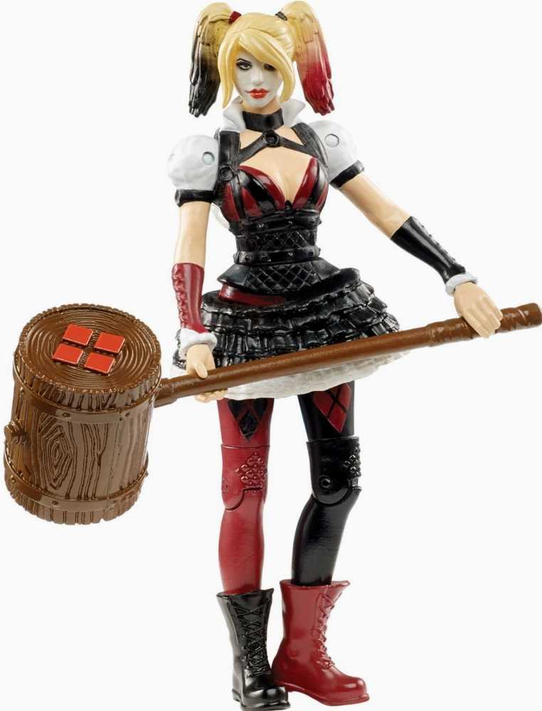 DC Comics Multiverse 4 inch Harley Quinn Arkham Knight - DC Mattel (Batman Arkham Knight) action figure collectible [Barcode 0887961050806] - Main Image 4