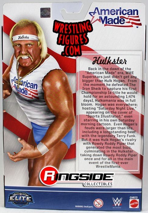 Hulk Hogan - Mattel Wwe (Ringside Collectibles exclusive) action figure collectible [Barcode 0887961087017] - Main Image 4
