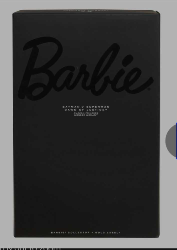 Wonder Woman Barbie Collectors Edtion Amazon Princess SDCC 2016 Exclusive Doll - DC Mattel (The Wonder Woman Movie) action figure collectible [Barcode 0887961203417] - Main Image 3