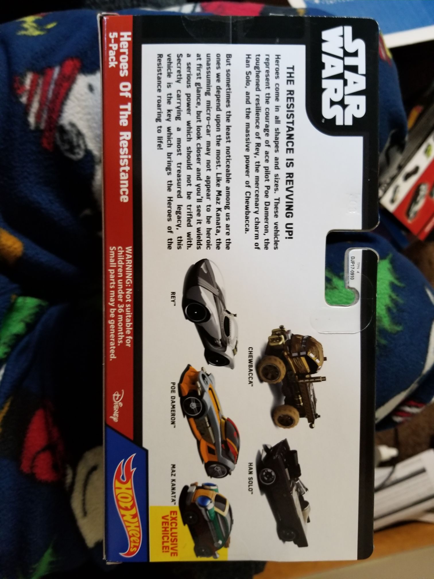 Hot Wheels Star Wars The Force Awkens 5 pack TFA - Hot Wheels from Mattel (Star Wars Hot Wheels) action figure collectible [Barcode 0887961228885] - Main Image 2