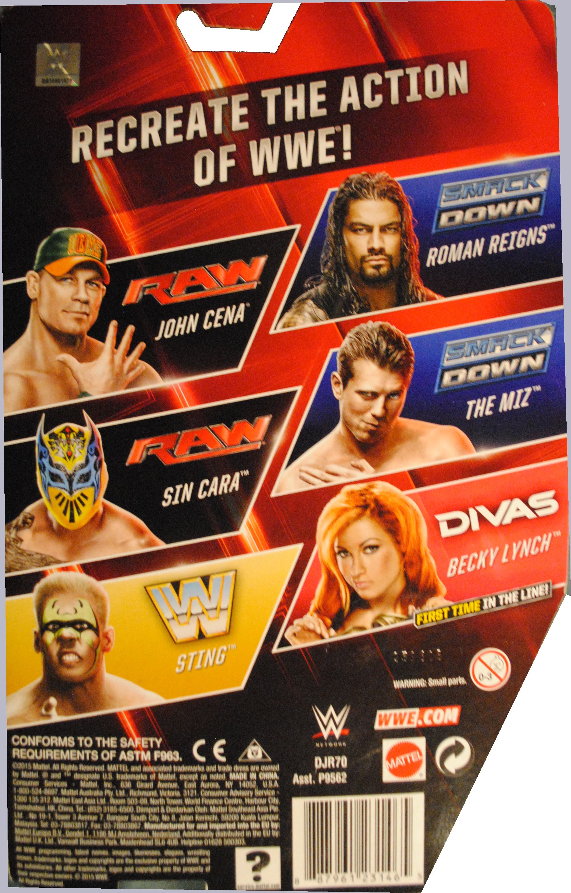 Becky Lynch - Mattel Wwe (Wwe Basic) action figure collectible [Barcode 0887961231465] - Main Image 2