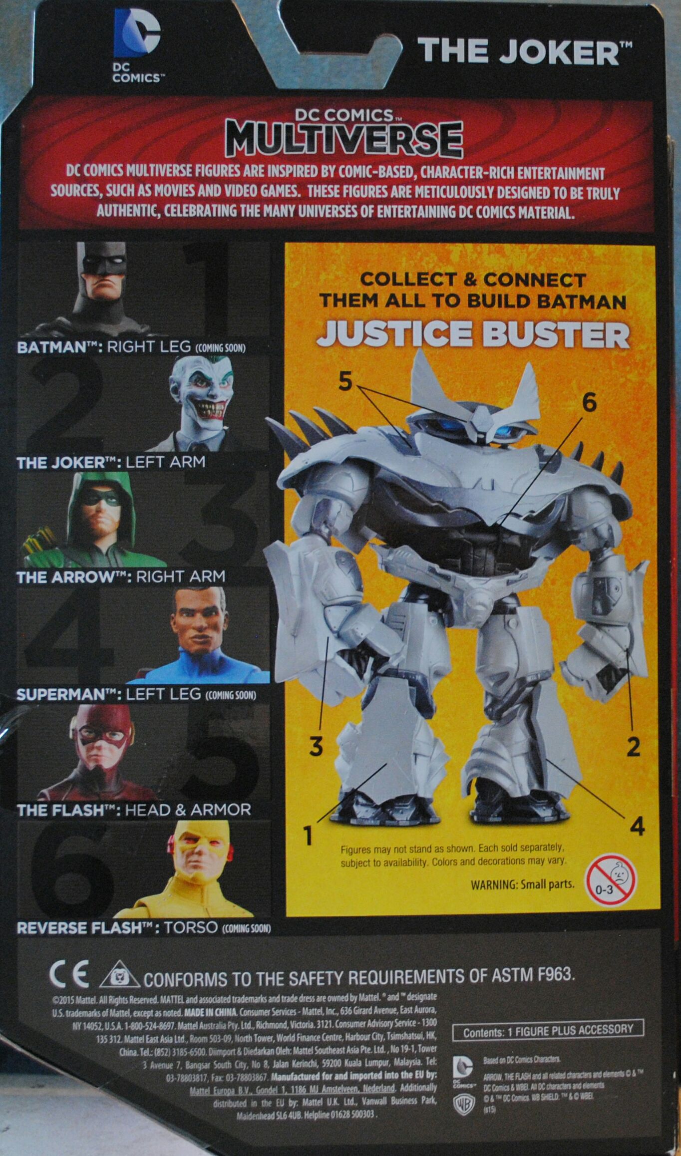 DC Comics Multiverse Batman Endgame Joker - DC Mattel (Batman Endgame) action figure collectible [Barcode 0887961245226] - Main Image 2