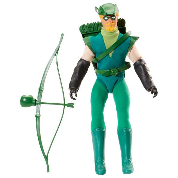 Mego DC - Green Arrow - Mattel (Justice League) action figure collectible [Barcode 027084815610] - Main Image 2