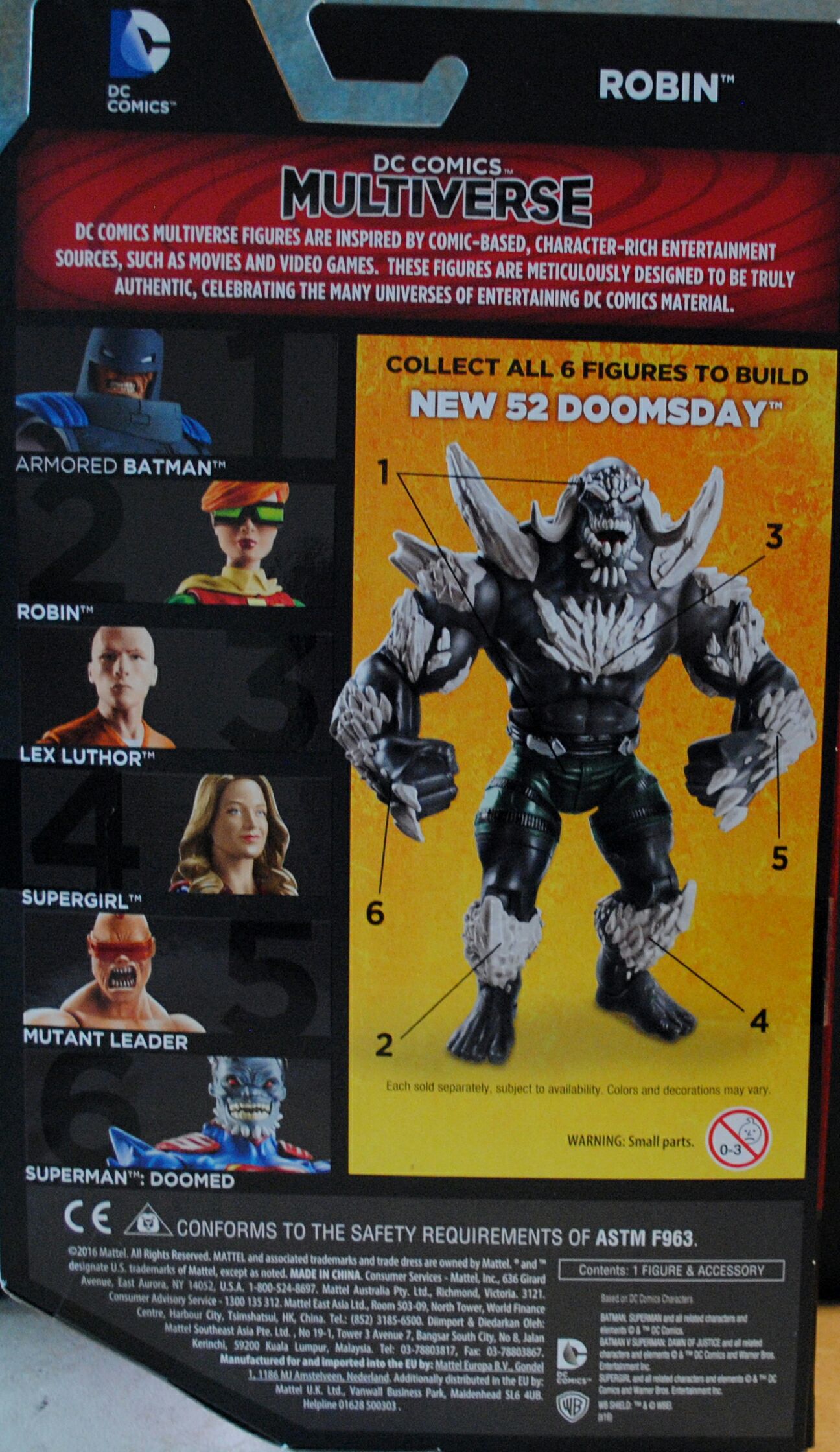 DC Comics Multiverse Batman The Dark Knight Returns Robin - DC Mattel (DC Multiverse Batman The Dark Knight Returns) action figure collectible [Barcode 0887961309515] - Main Image 2