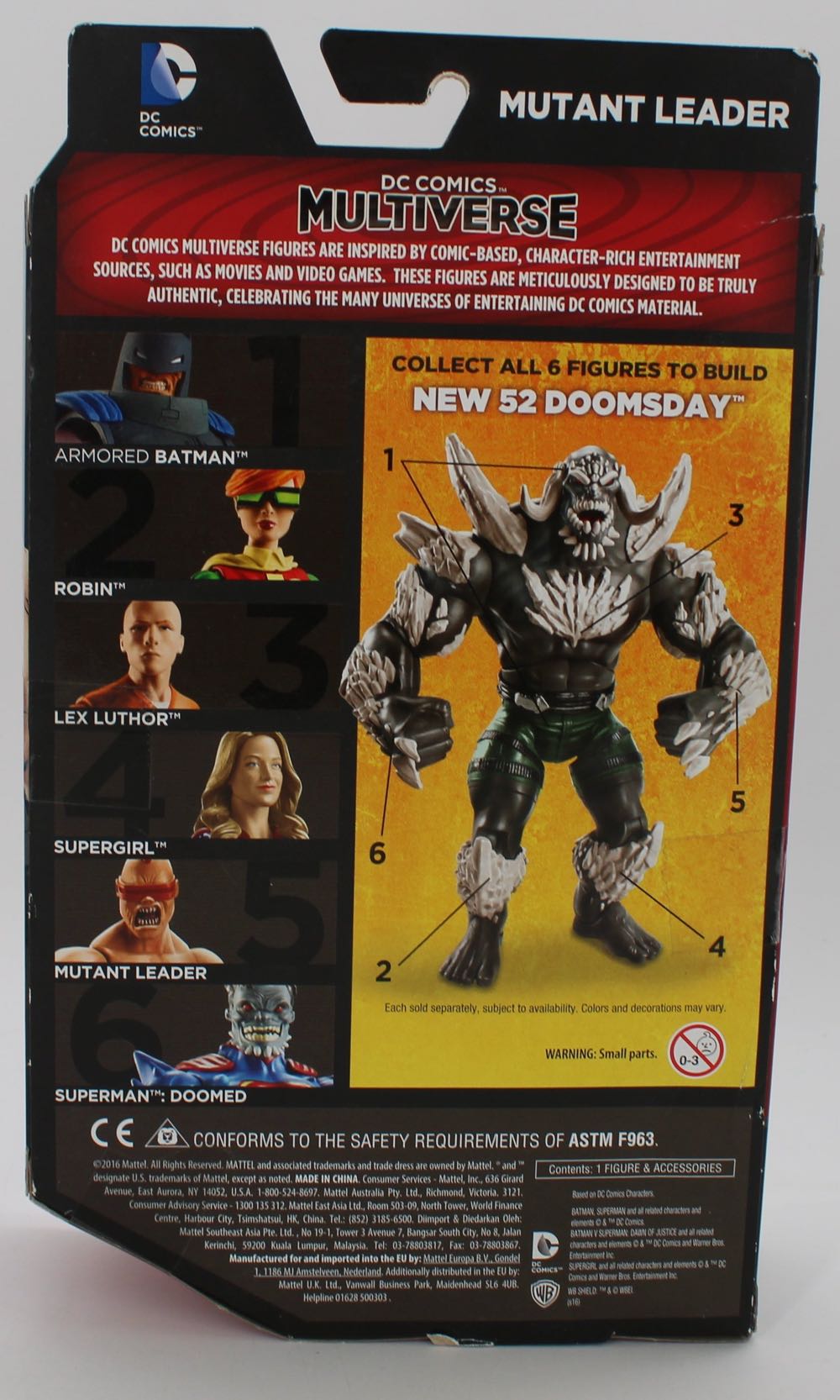 DC Comics Multiverse Batman Mutant Leader - DC Mattel (Dc Comics Multiverse) action figure collectible [Barcode 0887961320732] - Main Image 3