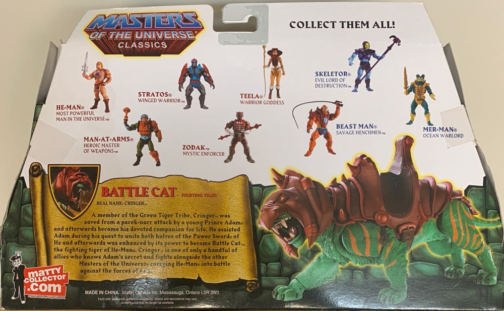 Battle Cat - Mattel (Masters Of The Universe Classics) action figure collectible [Barcode 027084824414] - Main Image 3
