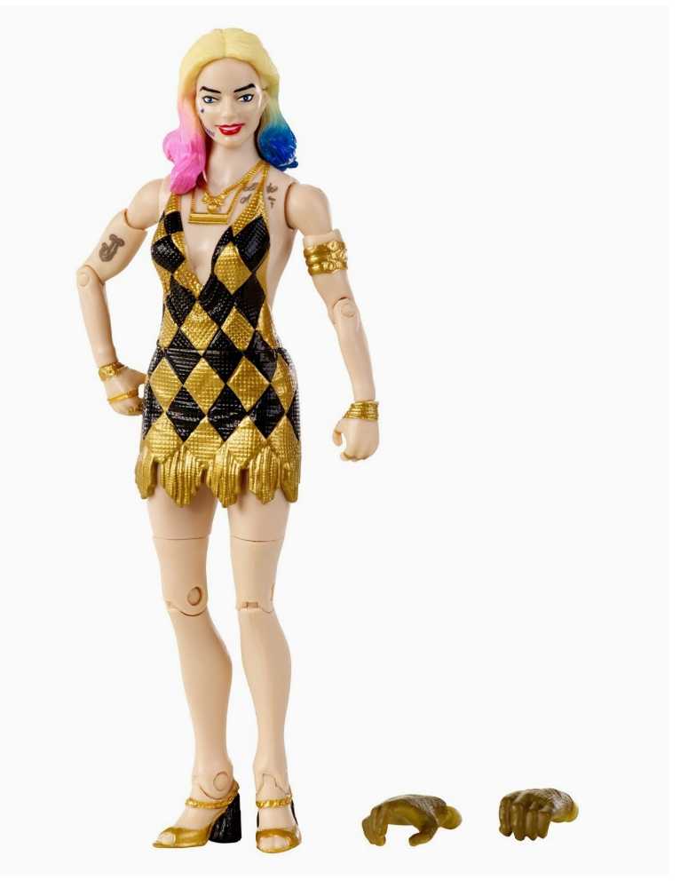DC Comics Multiverse Suicide Squad Harley Quinn with yellow gown - DC Mattel (DC Suicide Squad Movie) action figure collectible [Barcode 0887961350135] - Main Image 3