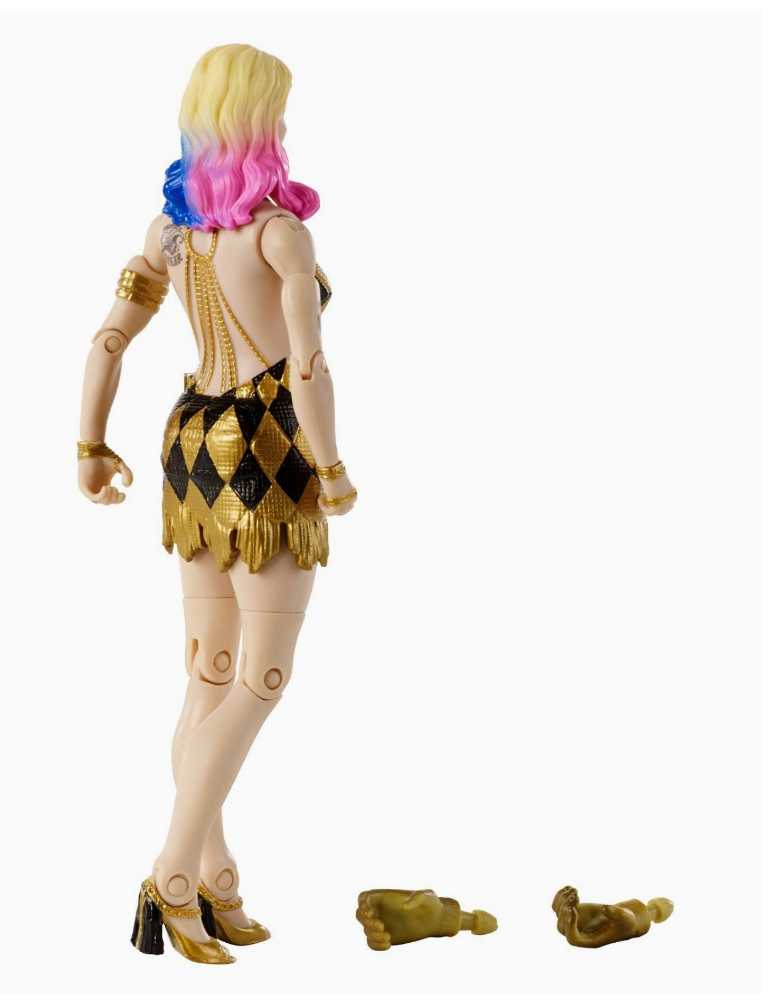 DC Comics Multiverse Suicide Squad Harley Quinn with yellow gown - DC Mattel (DC Suicide Squad Movie) action figure collectible [Barcode 0887961350135] - Main Image 4