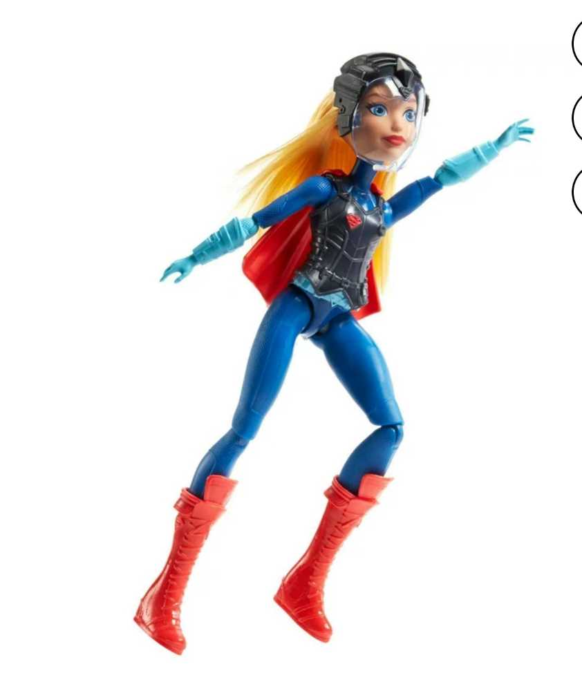 DC Super Hero Girls 12 inch Supergirl Mission Gear Doll - DC Mattel (DC Super Hero Girls) action figure collectible [Barcode 0887961368611] - Main Image 3