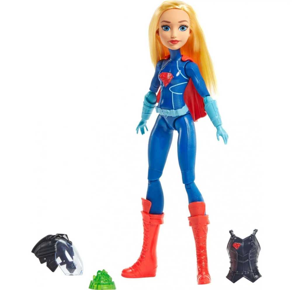 DC Super Hero Girls 12 inch Supergirl Mission Gear Doll - DC Mattel (DC Super Hero Girls) action figure collectible [Barcode 0887961368611] - Main Image 4