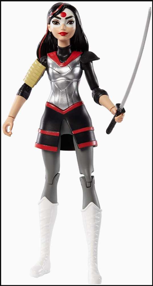 DC Super Hero Girls 6 inch Katana Figure - DC Mattel (DC Super Hero Girls) action figure collectible [Barcode 0887961368666] - Main Image 3