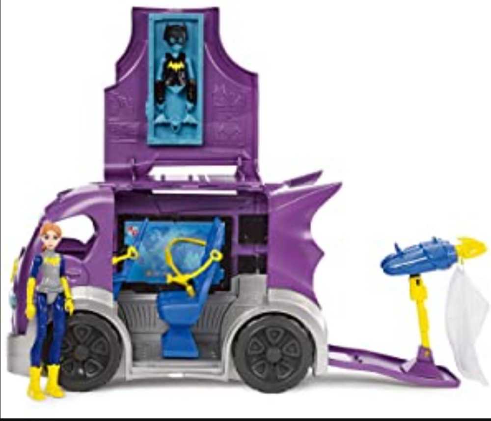 DC Super Hero Girls 6 inch Playset Batgirl Mission Vehicle - DC Mattel (DC Super Hero Girls) action figure collectible [Barcode 0887961368987] - Main Image 3
