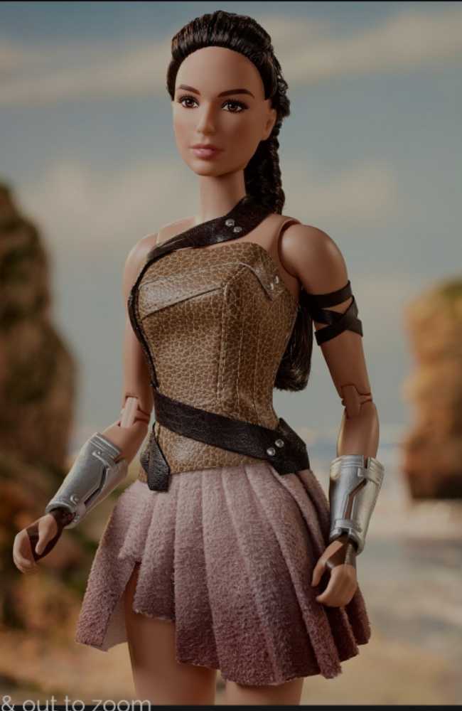 Wonder Woman Movie Barbie Collector Black Label Amazon Wonder Woman and Steve Trevor - DC Mattel (The Wonder Woman Movie) action figure collectible [Barcode 0887961380200] - Main Image 4