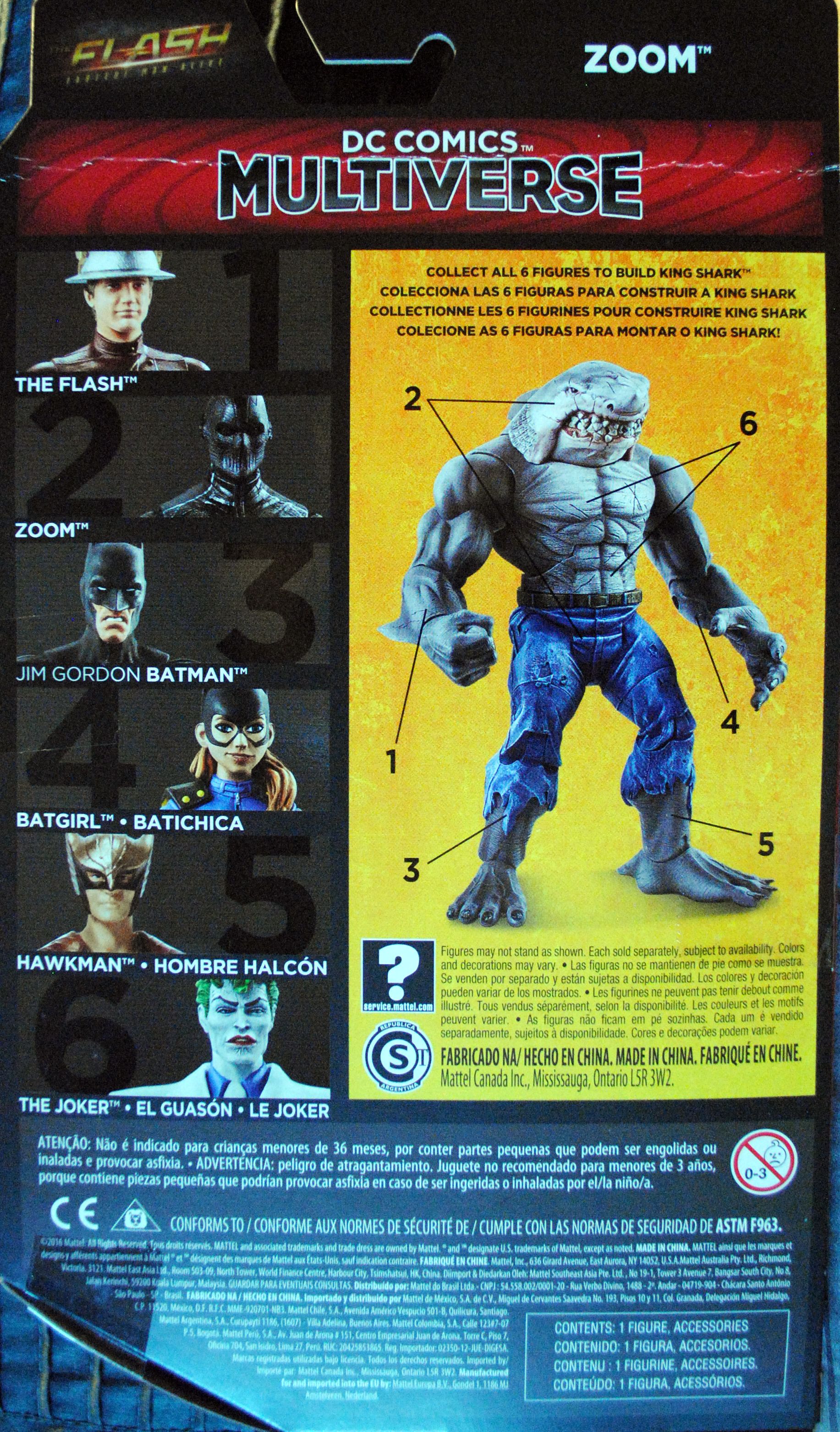 Zoom - DC Multiverse Arrowverse - Mattel (DC) action figure collectible [Barcode 0887961385182] - Main Image 2