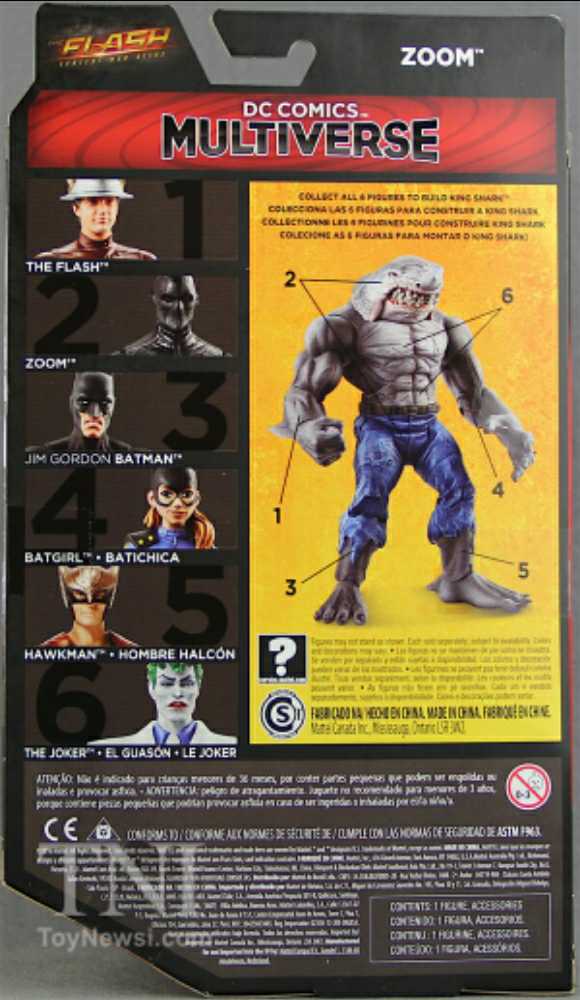 Zoom - DC Multiverse Arrowverse - Mattel (DC) action figure collectible [Barcode 0887961385182] - Main Image 4