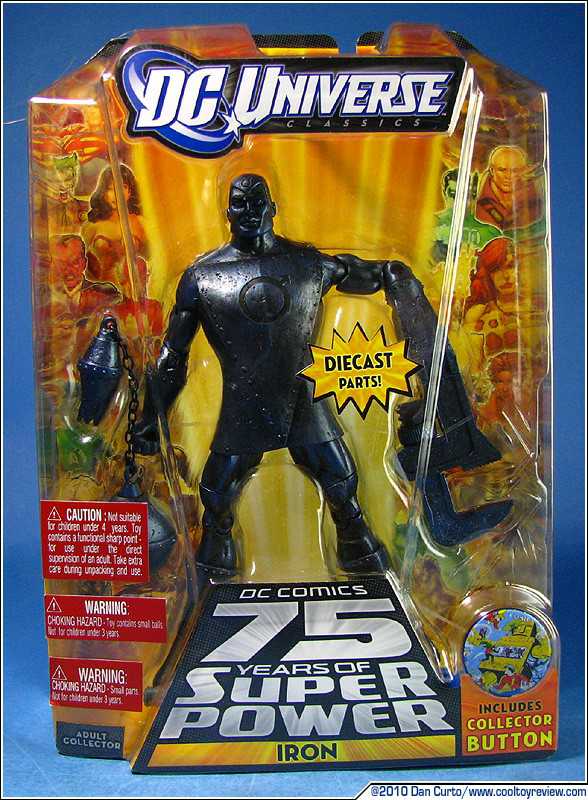 Iron - Mattel (DC Universe Classics: Wave 12) action figure collectible [Barcode 027084831276] - Main Image 3
