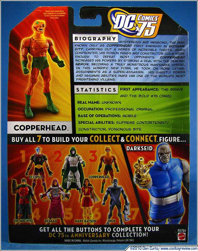 DC Universe Classics Wave 12 Darkseid BAF - Copperhead - Mattel (DC Comics - Super Heroes) action figure collectible [Barcode 027084831306] - Main Image 4