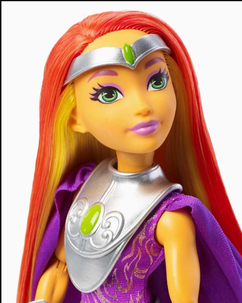 DC Super Hero Girls 12 Intergalactic Gala Starfire doll - DC Mattel (DC Super Hero Girls) action figure collectible [Barcode 0887961448023] - Main Image 3
