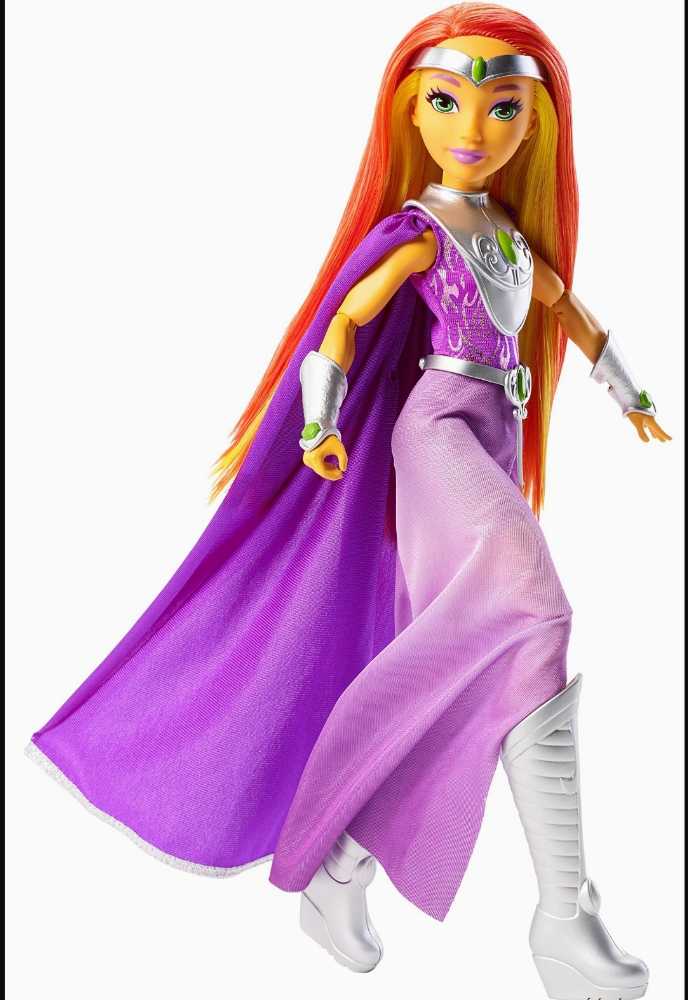 DC Super Hero Girls 12 Intergalactic Gala Starfire doll - DC Mattel (DC Super Hero Girls) action figure collectible [Barcode 0887961448023] - Main Image 4