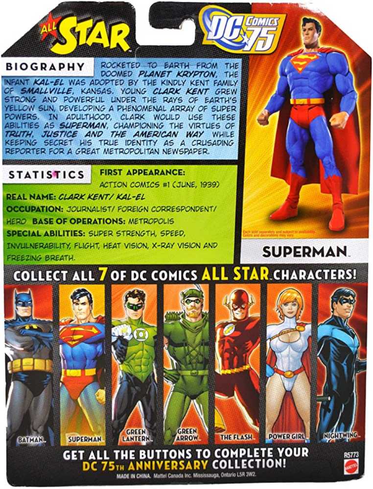 13.2 - Superboy® - Mattel (DC Universe™ Classics: DC Comics 75 Years of Super Power) action figure collectible [Barcode 027084831313] - Main Image 3