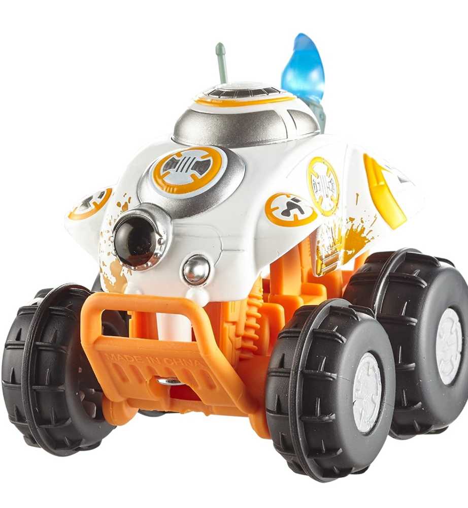 Hot Wheels Star Wars Character Luke Skywalker All Terrain Last Jedi - Hot Wheels by Mattel (Star Wars Hot Wheels) action figure collectible [Barcode 0887961463088] - Main Image 3