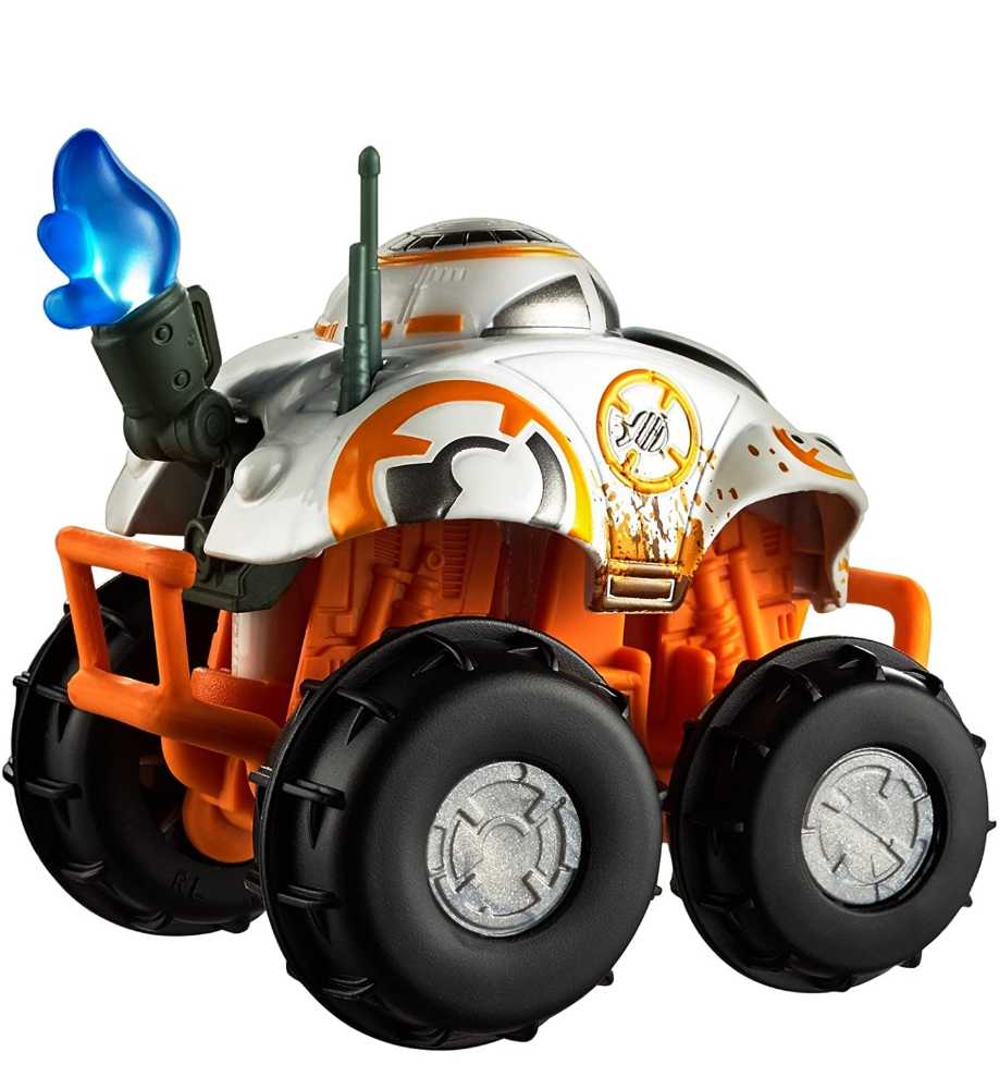 Hot Wheels Star Wars Character BB-8 All Terrain Last Jedi - Hot Wheels by Mattel (Star Wars Hot Wheels) action figure collectible [Barcode 0887961463132] - Main Image 3