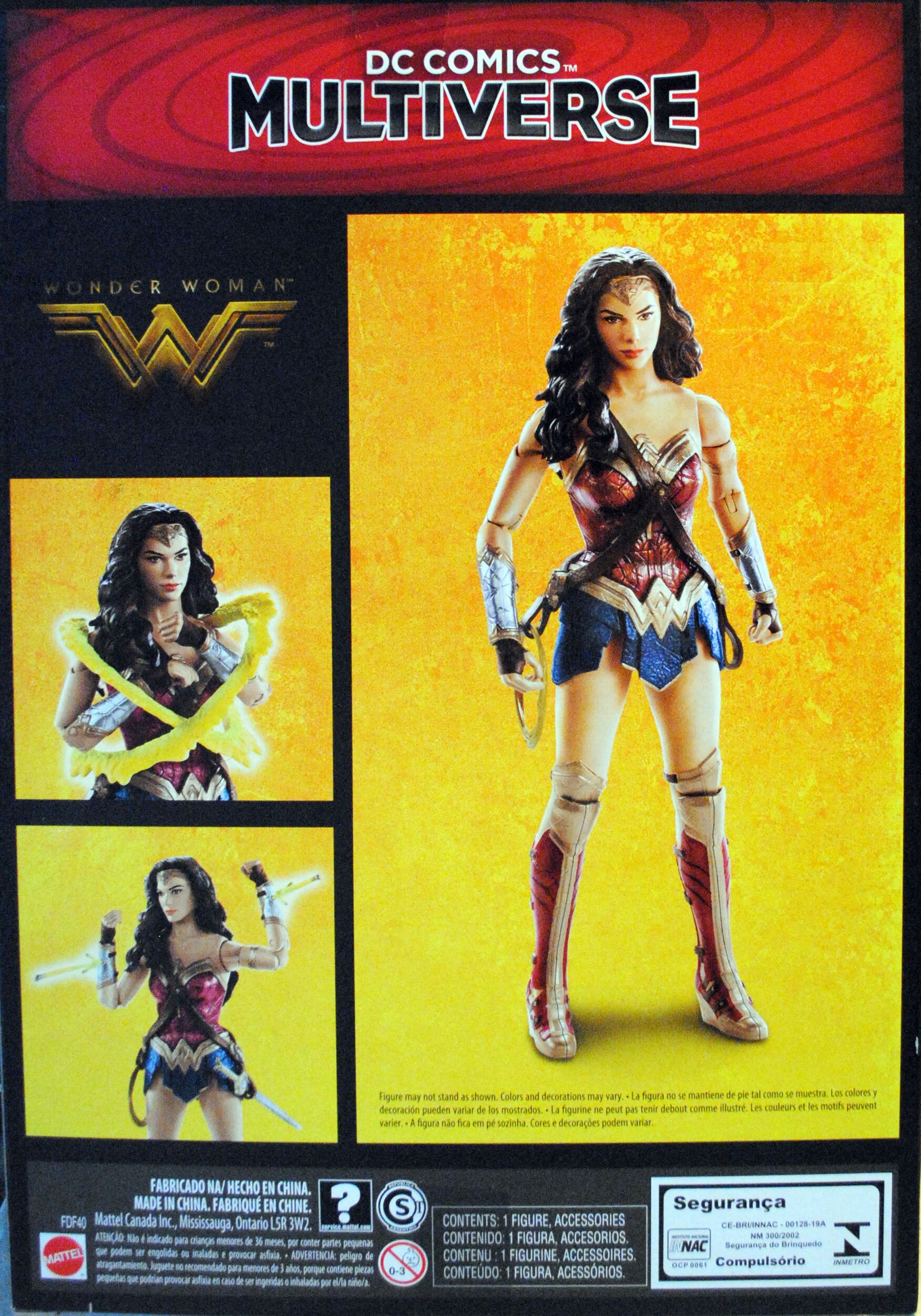 DC Comics Multiverse Wonder Woman Movie 12 inch Wonder Woman - DC Mattel (Wonder Woman Movie) action figure collectible [Barcode 0887961466683] - Main Image 2