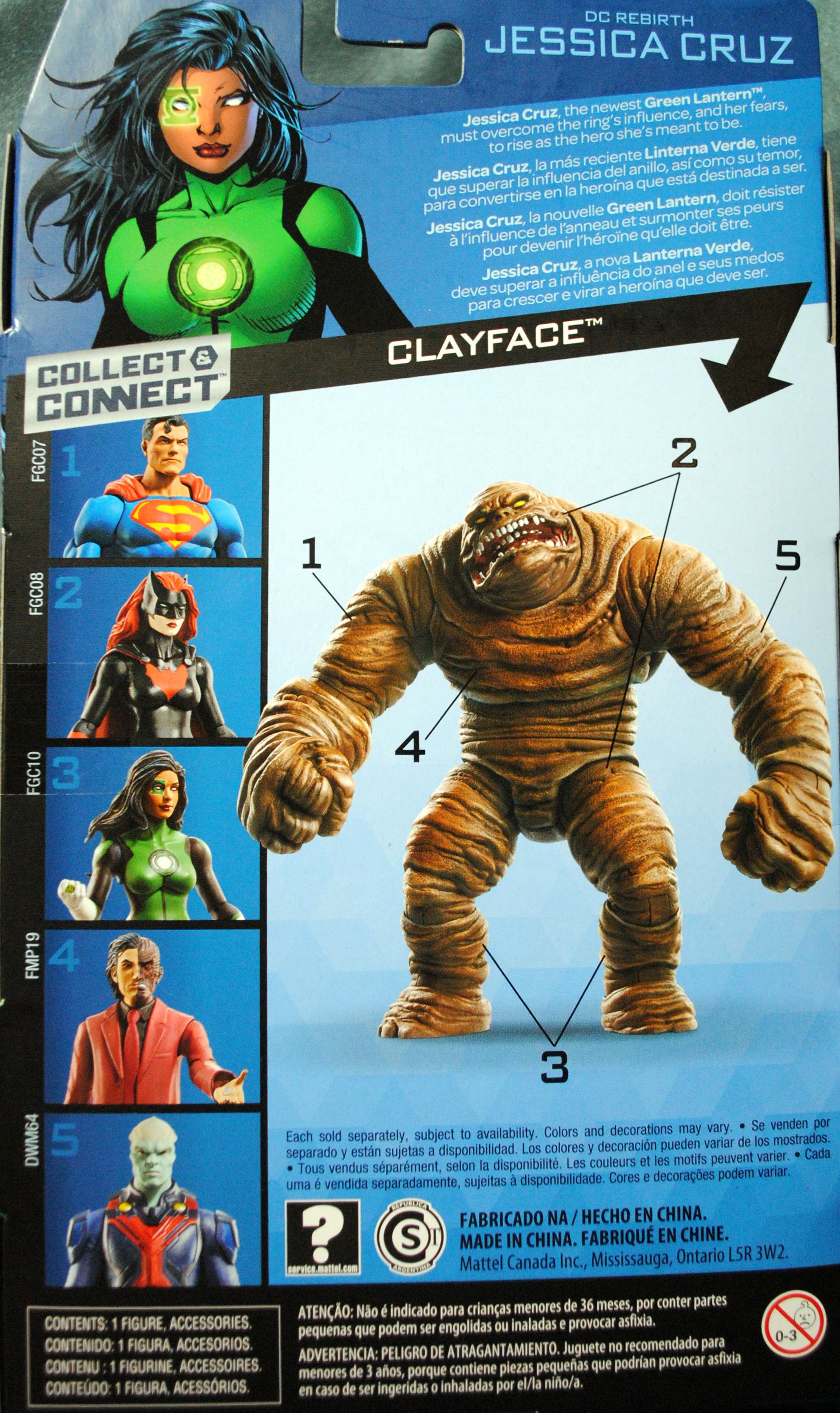 Jessica Cruz - DC Mattel (DC Comics Multivese DC Rebirth) action figure collectible [Barcode 0887961500837] - Main Image 2