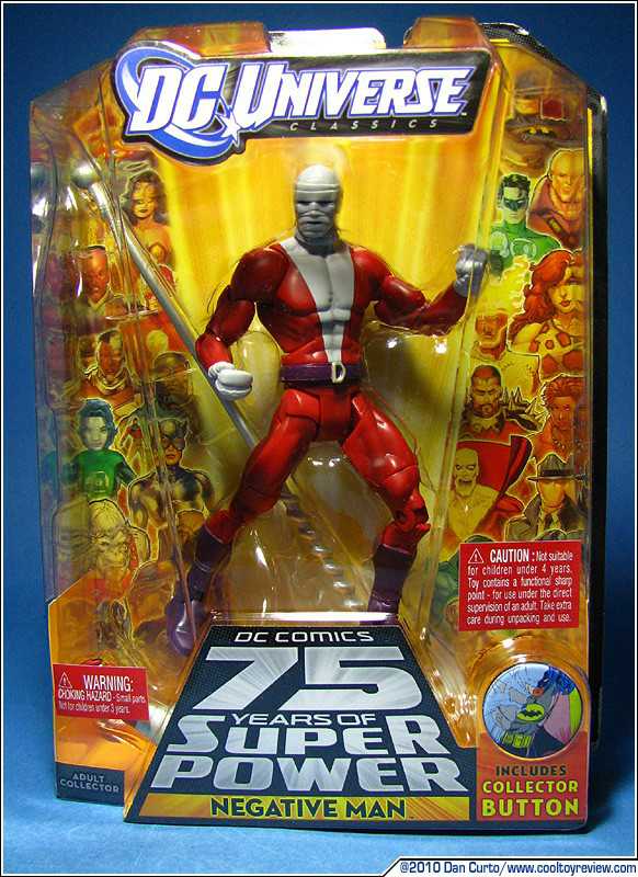 Negative Man [Wrapped Face] - Mattel (DC Universe Classics) action figure collectible [Barcode 027084831368] - Main Image 3