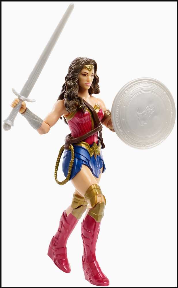 DC Comics Multiverse Justice League Movie Wonder Woman (carded) - DC Mattel (Justice League Movie) action figure collectible [Barcode 0887961504514] - Main Image 3