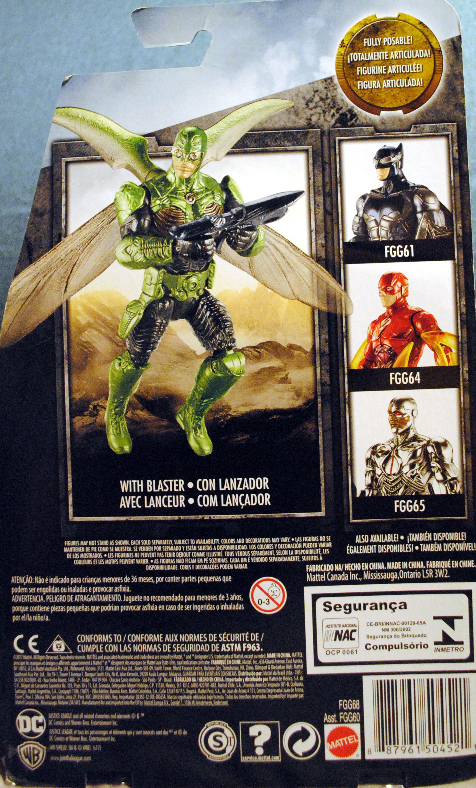 Parademon [Blaster] - Mattel (Justice League - Movie) action figure collectible [Barcode 0887961504521] - Main Image 2