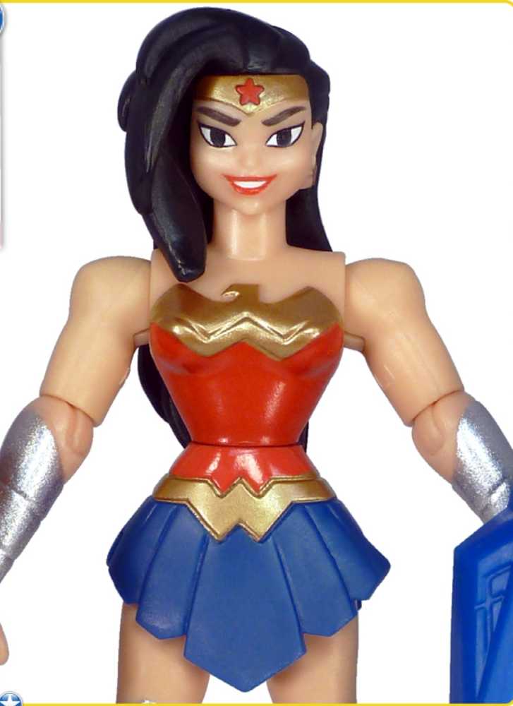 DC Justice League Action Wonder Woman 4.5 - DC Mattel (Justice League Action) action figure collectible [Barcode 0887961511369] - Main Image 3