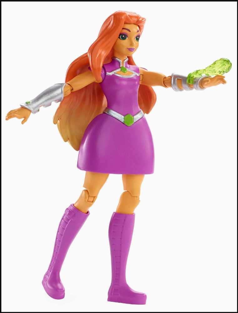 DC Super Hero Girls 6 inch Starfire figure - DC Mattel (DC Super Hero Girls) action figure collectible [Barcode 0887961512953] - Main Image 3