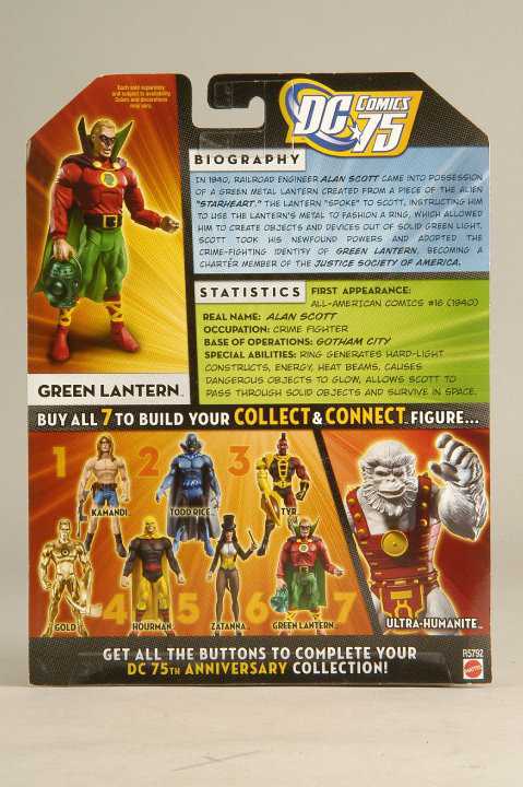 DC Universe Classics Wave 14 Green Lantern Alan Scott  Ultra Humanite BAF  - Mattel (DC 75 Years of Super Powers) action figure collectible [Barcode 027084831382] - Main Image 4