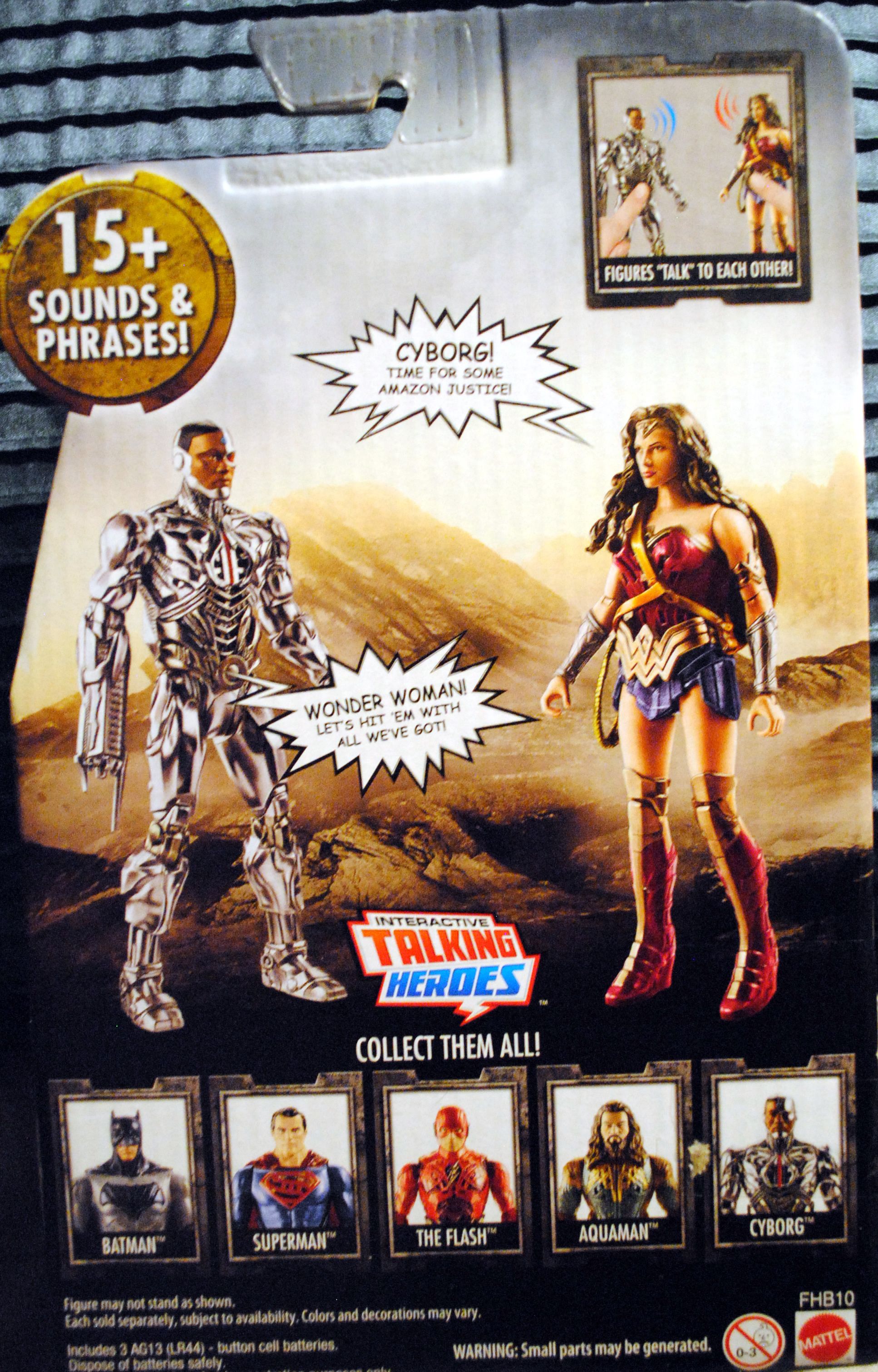 DC Comics Multiverse Justice League Movie Wonder Woman Talking - DC Mattel (Justice League Movie) action figure collectible [Barcode 0887961518849] - Main Image 2