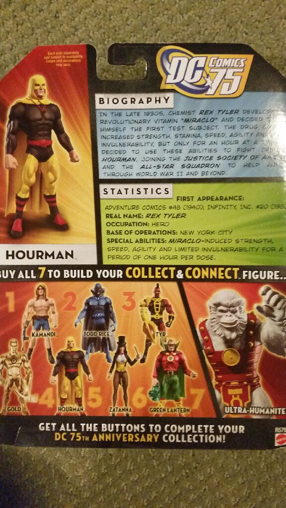 Hourman - Mattel (DC Universe Classics) action figure collectible [Barcode 027084831405] - Main Image 2