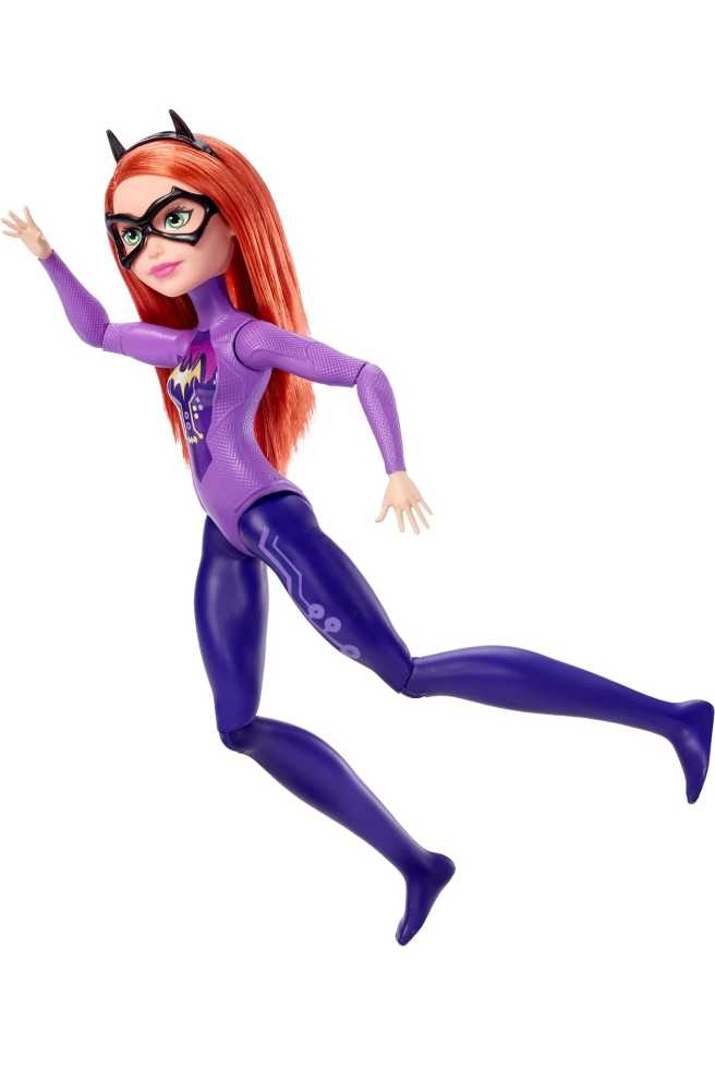 DC Super Hero Girls 12 inch Batgirl Gymnastics Doll - DC Mattel (DC Super Hero Girls) action figure collectible [Barcode 0887961536225] - Main Image 4