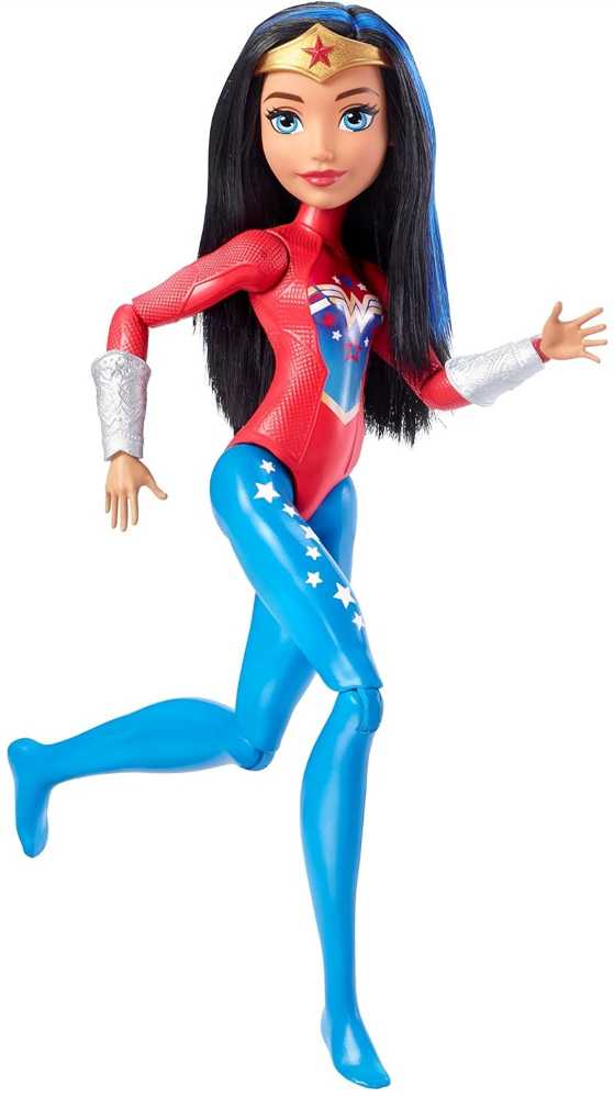 DC Super Hero Girls 12 inch Wonder Woman Gymnastics Doll - DC Mattel (DC Super Hero Girls) action figure collectible [Barcode 0887961536256] - Main Image 3