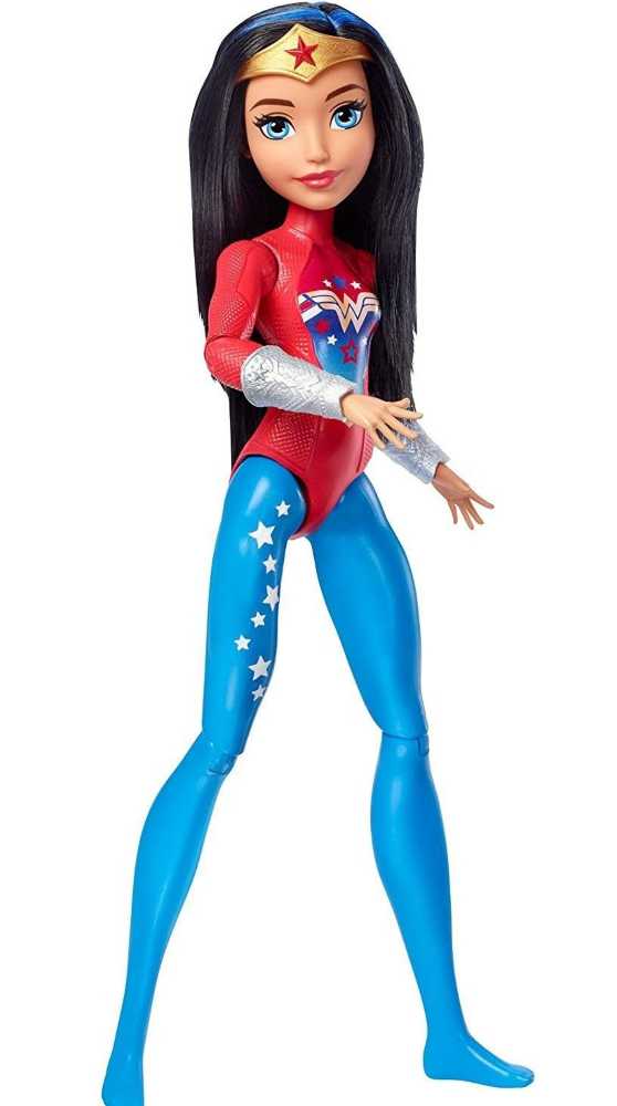 DC Super Hero Girls 12 inch Wonder Woman Gymnastics Doll - DC Mattel (DC Super Hero Girls) action figure collectible [Barcode 0887961536256] - Main Image 4