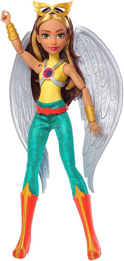 DC Super Hero Girls 12 inch Hawkgirl doll - DC Mattel (DC Super Hero Girls) action figure collectible [Barcode 0887961536614] - Main Image 4