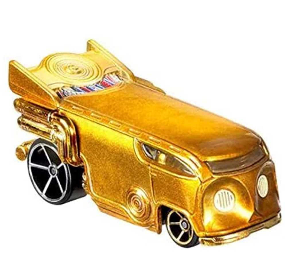 Hot Wheels Star Wars Character C-3PO SOLO: - Hot Wheels from Mattel (Star Wars Hot Wheels) action figure collectible [Barcode 0887961559767] - Main Image 3