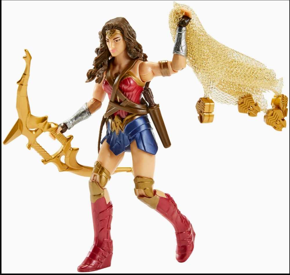 DC Comics Multiverse Justice League Movie Wonder Woman Power Slinger (carded) - DC Mattel (DC Justice League Movie) action figure collectible [Barcode 0887961604719] - Main Image 4