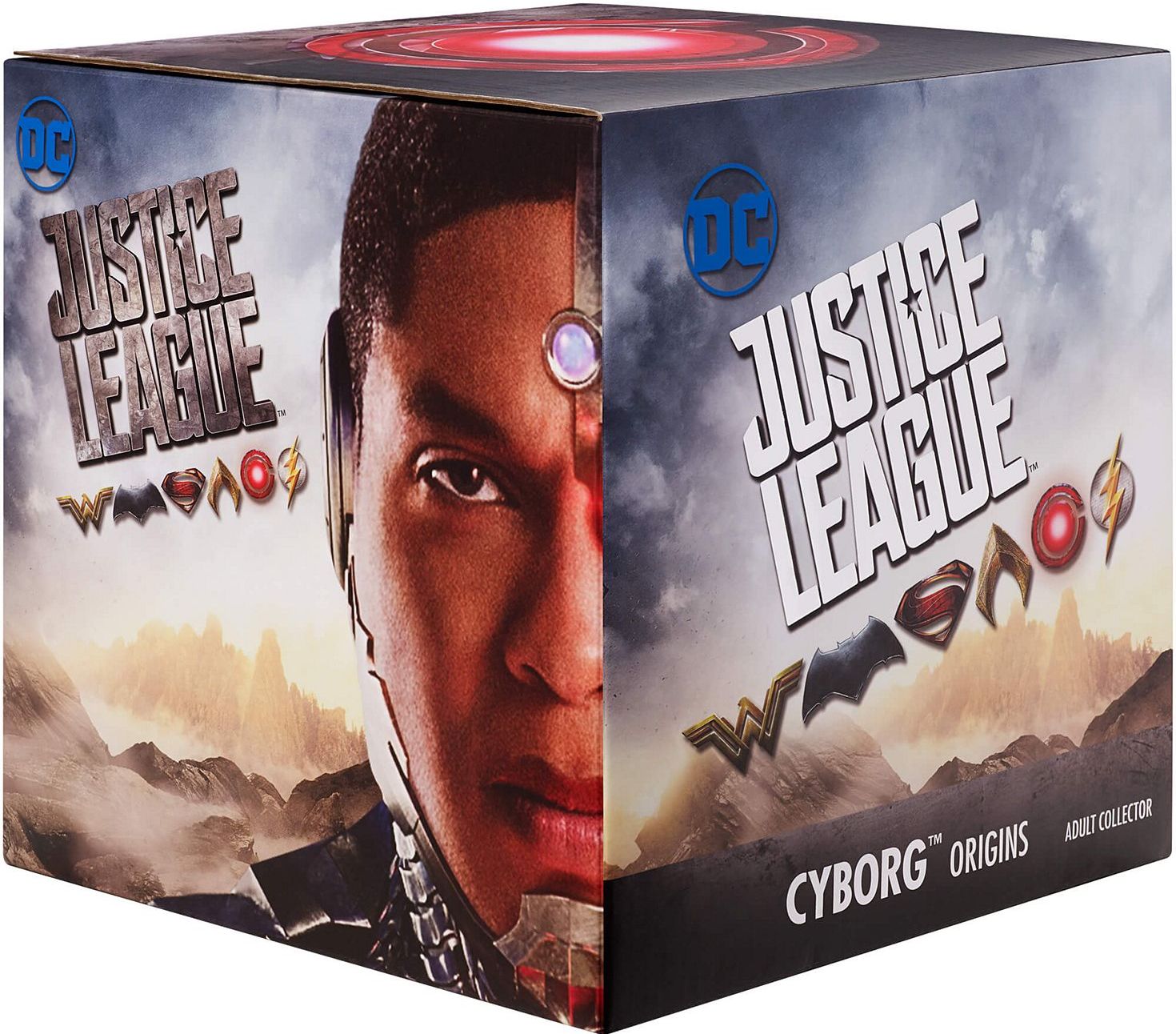 DC Comics Multiverse Justice League Movie Cyborg SDCC 2017 Exclusive cube - DC Mattel (Justice League Movie) action figure collectible [Barcode 0887961615791] - Main Image 2