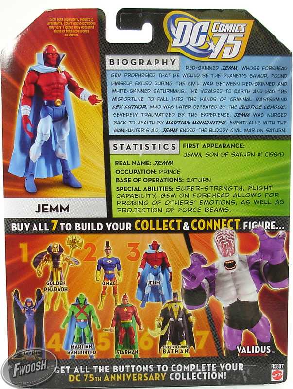 DC Universe Classics Wave 15 Validus BAF - Jemm Son Of Saturn  - Mattel (DC Universe Classics: Wave 15) action figure collectible [Barcode 027084831535] - Main Image 4