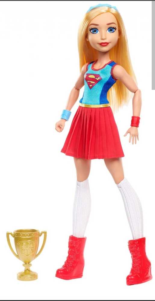 DC Super Hero Girls 12 inch Supergirl Hero of the Month Doll - DC Mattel (DC Super Hero Girls) action figure collectible [Barcode 0887961642414] - Main Image 3