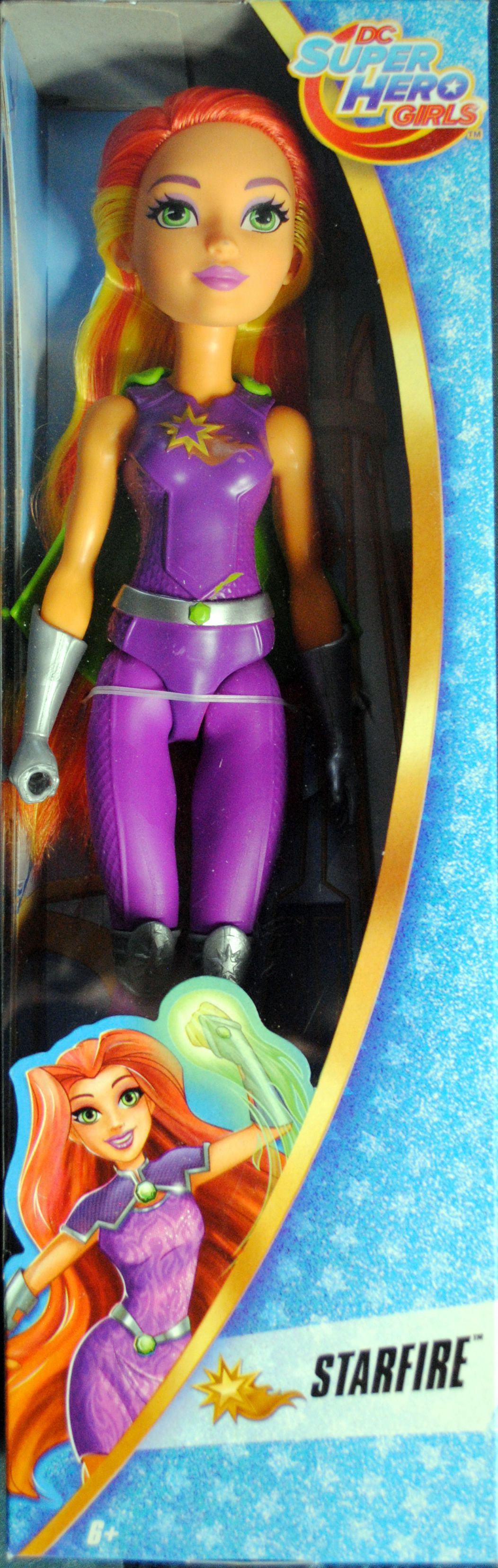 Dc Super Hero Girls 12 inch Action Ready Starfire Doll - DC Mattel (DC Super Hero Girls) action figure collectible [Barcode 0887961650006] - Main Image 1