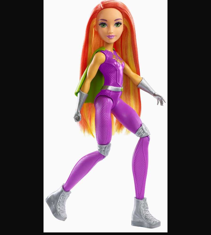 Dc Super Hero Girls 12 inch Action Ready Starfire Doll - DC Mattel (DC Super Hero Girls) action figure collectible [Barcode 0887961650006] - Main Image 3