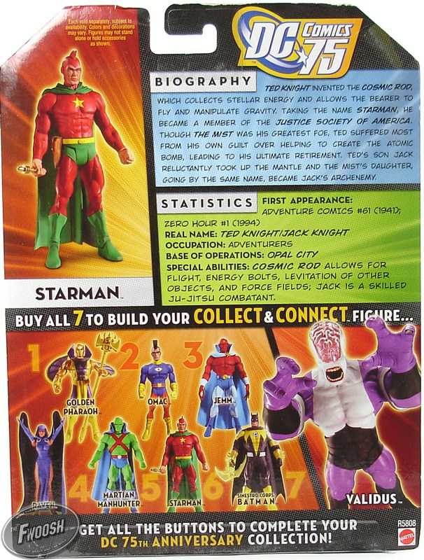 DC Universe Classics Wave 15 Validus BAF - Starman Jack Knight  - Mattel (DC Universe Classics) action figure collectible [Barcode 027084831542] - Main Image 4