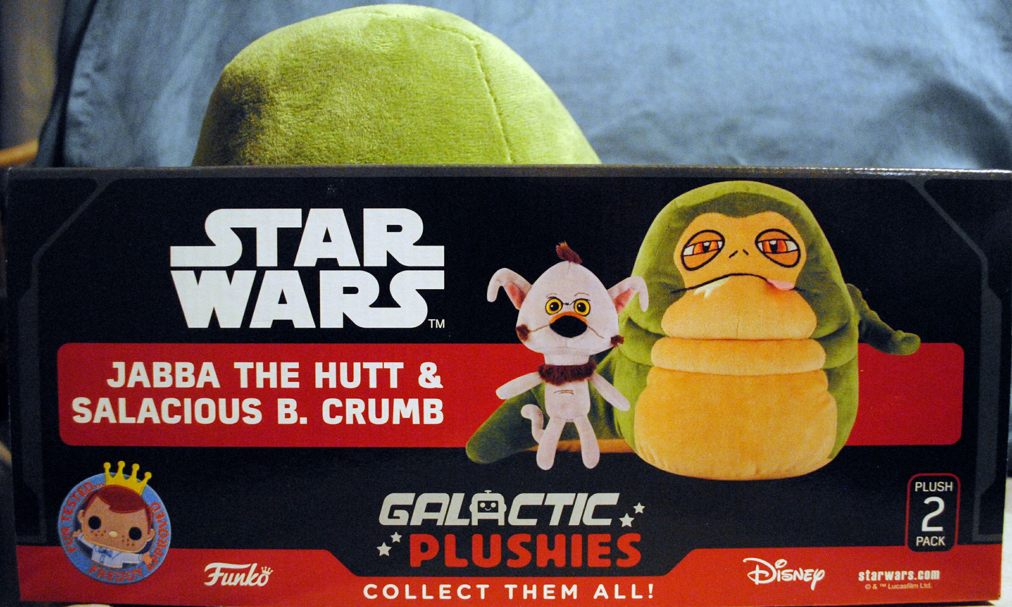 Funko Plushies Star Wars Jabba & Salacious Crumb ROTJ - Funko (Star Wars Episode VI Return Of The Jedi) action figure collectible [Barcode 0889698111102] - Main Image 2