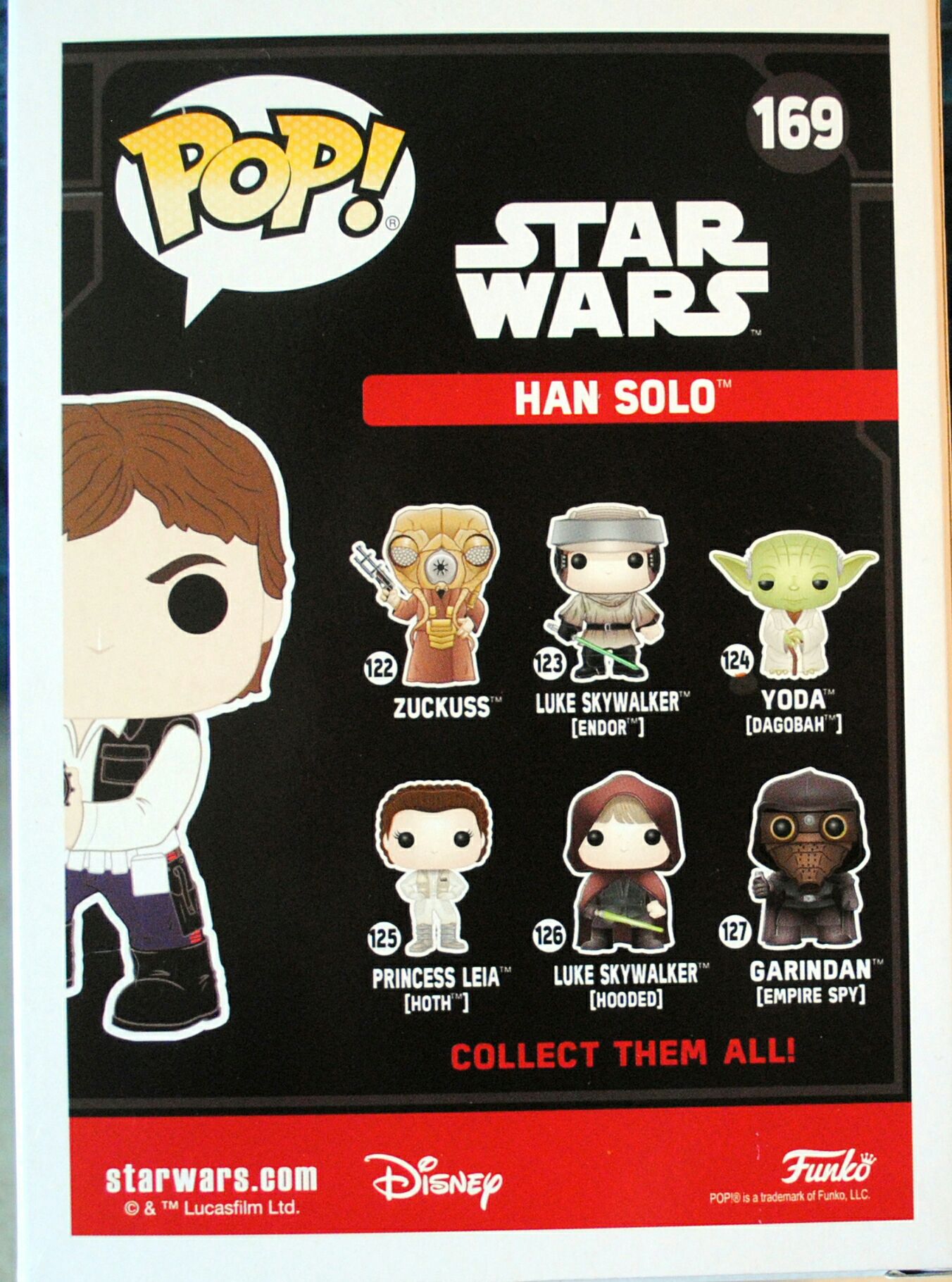 Funko Pop! Movies: Star Wars Han Solo (Death Star Escape) ANH  (Star Wars Episode IV A New Hope) action figure collectible [Barcode 0889698118415] - Main Image 2